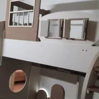 تخت دو طبقه نوجوان طرح کلبه