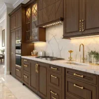 کابینت پیش ساخته سفارشی MDF هایگلاس ممبران انزو