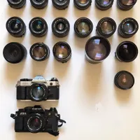 دوربین عکاسی آنالوگ کانن Canon AE-1 PROGRAM 50/1.8|دوربین عکاسی و فیلم‌برداری|تهران, سهروردی|دیوار