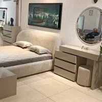 سرویس خواب ،تخت تمام پارچه،کنسول رنگی پلی اورتانن|تخت و سرویس خواب|تهران, ایران|دیوار