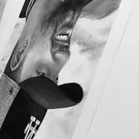 نقاشی چهره|تابلو، نقاشی، عکس|لنگرود, |دیوار