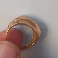 حلقه طلا سبک .انگشتر