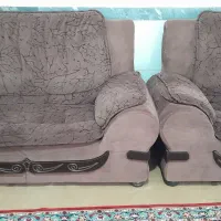 مبل ۷نفره در حد نو|مبلمان خانگی و میز عسلی|هرسین, |دیوار