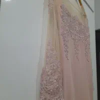 پیراهن مجلسی کار شده سایز ۴۲تا۴۴