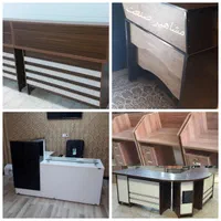 میز کانتر،پیشخوان،میز تحریر و کارمندی و ویترین|دفتر کار|اصفهان, کشاورزی|دیوار