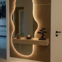 آینه  دفرمه طرح  و رنگ