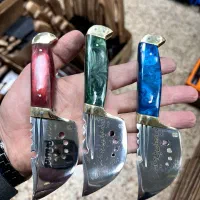 چاقو تیغه استیل زیبا رویان استاد صمد ارسال با پست