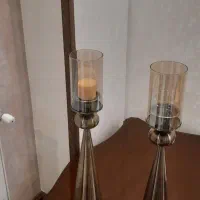 یک جفت شمعدان برنجی|لوستر و چراغ آویز|تهران, خواجه نصیر طوسی|دیوار