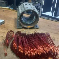 موتور ۲اسب ۱۴۰۰ دور تکفاز پوسته چدن