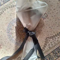 دسته گل روبانی