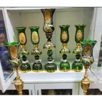 چراغ لاله شمعدان مذهبی مدل حباب شابگاهی اصیل گریدa