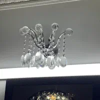 لوستر خارجی بسیار سالم و تمیز در حد نو|لوستر و چراغ آویز|تهران, دزاشیب|دیوار