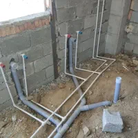 لوله کشی آب فاضلاب خرده کاری