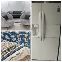 فروش خریداریخچال سایدبای ساید مبلمان سرویس چوب