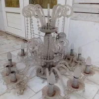 لوستر شیشه ایی