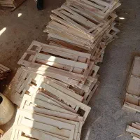 جعبه چوبی درب چوبی کاهو صندوق چوبی سبد چوبی انگور|عمده‌فروشی|مریوان, |دیوار