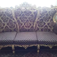 مبل سلطنتی ۹نفره همراه باجلومبلی