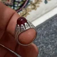 انگشتر عقیق تراشدار قطعی|جواهرات|اسلام‌شهر, شهرک مفیدی|دیوار