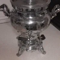 سماور گازی تمام برنجی ۸ لیتری در حد