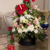 سبد گل طبیعی