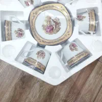 فنجان ونعلبکی شش عدد