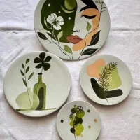 دیوارکوب سفالی