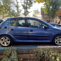 206 مدل 91 تیپ 2 آبی (فرانسوی)|خودرو سواری و وانت|اصفهان, شهشهان|دیوار