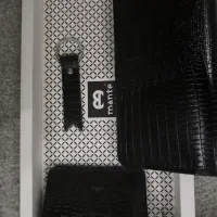 ست کیف و کمربند چرم