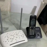 تلفن بی سیم پاناسونیک و مودم