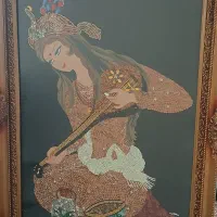 تابلو پولک دوزی|تابلو، نقاشی، عکس|تنکمان, |دیوار