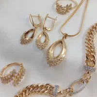 ژوپینگ شبیه طلا با ابکاری طلا