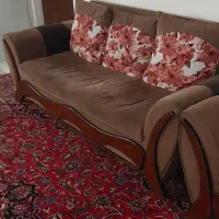 مبلمان راحتی ۷ نفره قیمت توافقی|مبلمان خانگی و میز عسلی|تهران, امیر بهادر|دیوار