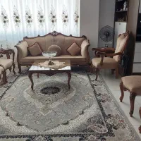 مبلمان تمام چوب گردو استیل ۹ نفره،مبل کلاسیک۷ نفره|مبلمان خانگی و میز عسلی|تهران, آهنگ|دیوار