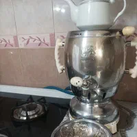 سماور گازی طاووس ۶ لیتری|سماور، چای‌ساز، قهوه‌ساز|تهران, استاد معین|دیوار