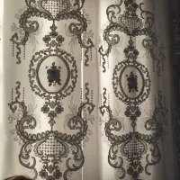 پرده ترک همراه دوتا دستک ترک