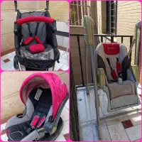 کالسکه کریر تاب برقی mamalove و دوچرخه|کالسکه و لوازم جانبی|کاشان, قطب راوندی|دیوار