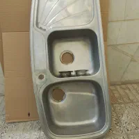 سینک توکار دو کاسه چپ