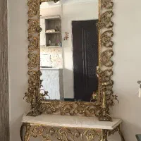 آینه شعمدان برنز