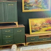 ست آینه کنسول جاکفشی و میز تلویزیون