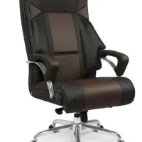 صندلی مدیریت چرخ‌دار مدل T10 قهوه‌ای