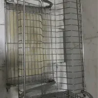 جاظرفی استیل ۲ طبقه قهرمان|آبچکان و نظمدهنده ظروف|تهران, صادقیه|دیوار