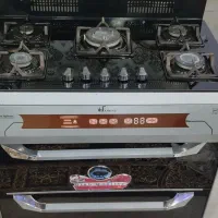 کابینت فلزی با گاز پنج شعله و سینگ|آب‌چکان و نظم‌دهنده ظروف|بلبان آباد, |دیوار