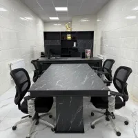میز مدیریت و کنفرانس  و صندلی|مبلمان اداری|یزد, |دیوار