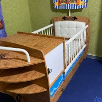 سرویس خواب کودک و نوجوان دو منظوره طرح ملوان کشتی