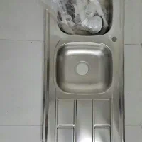 سینک توکار ۱۲۰×۵۰ دارای سیفون و کارتن