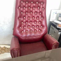 صندلی مدیریت چرمی برند گلدسیت