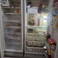 یحپخچال فریزر دوقلو رنگ سیلور|یخچال و فریزر|کرج, سی متری صنعتکاران|دیوار