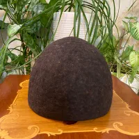 کلاه نمدی پشمی ،ضدآب،از پشم طبیعی ونمد،دست‌ساز،نو