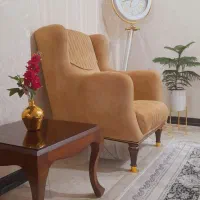 مبل ۸نفره بسیارزیباپارچه خارجی چوب راش