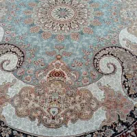 ۳تا فرش آبی یک نقش|فرش|گنبد کاووس, |دیوار